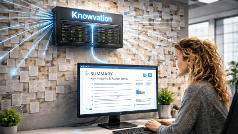 Knowvation at work, an AI workforce multiplier